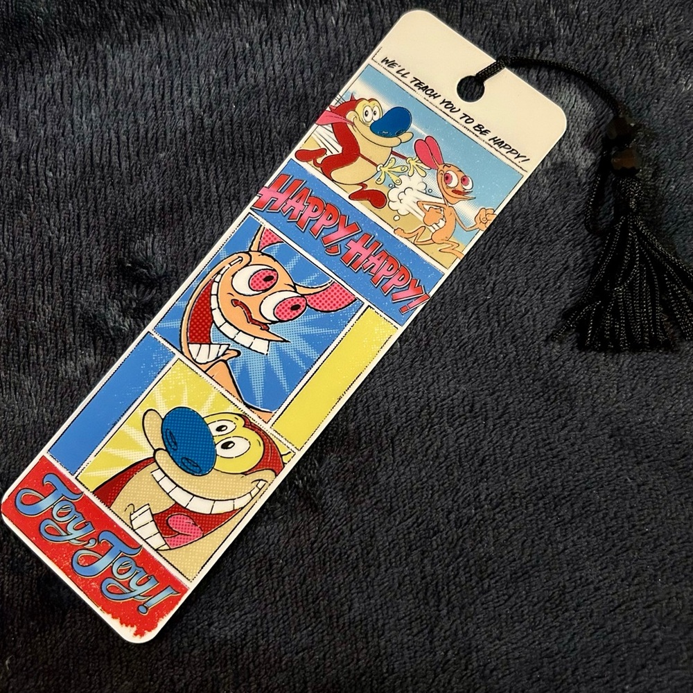 Ren & Stimpy “Happy Happy, Joy Joy” - Comic Strip Bookmark